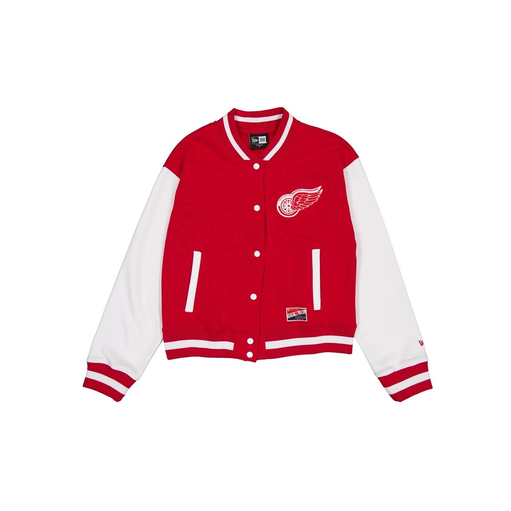New Era Detroit Red Wings Throwback Fleece Women's Jacket - Size M